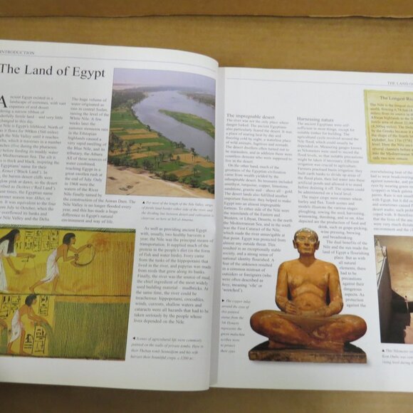 Ancient Egypt: An Illustrated Reference Lorna Oakes Lucia Gahlin 2008 PB - Picture 11 of 13